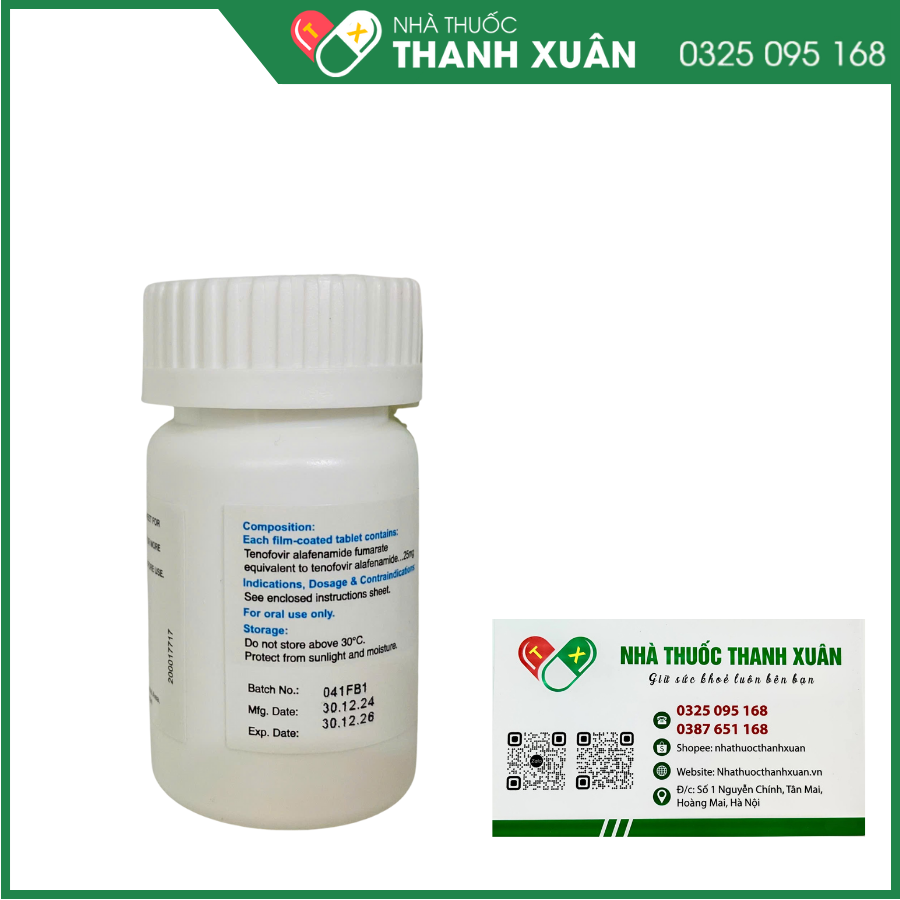 Getinomide Tablets điều trị nhiễm virus viêm gan B mạn tính (HBV)